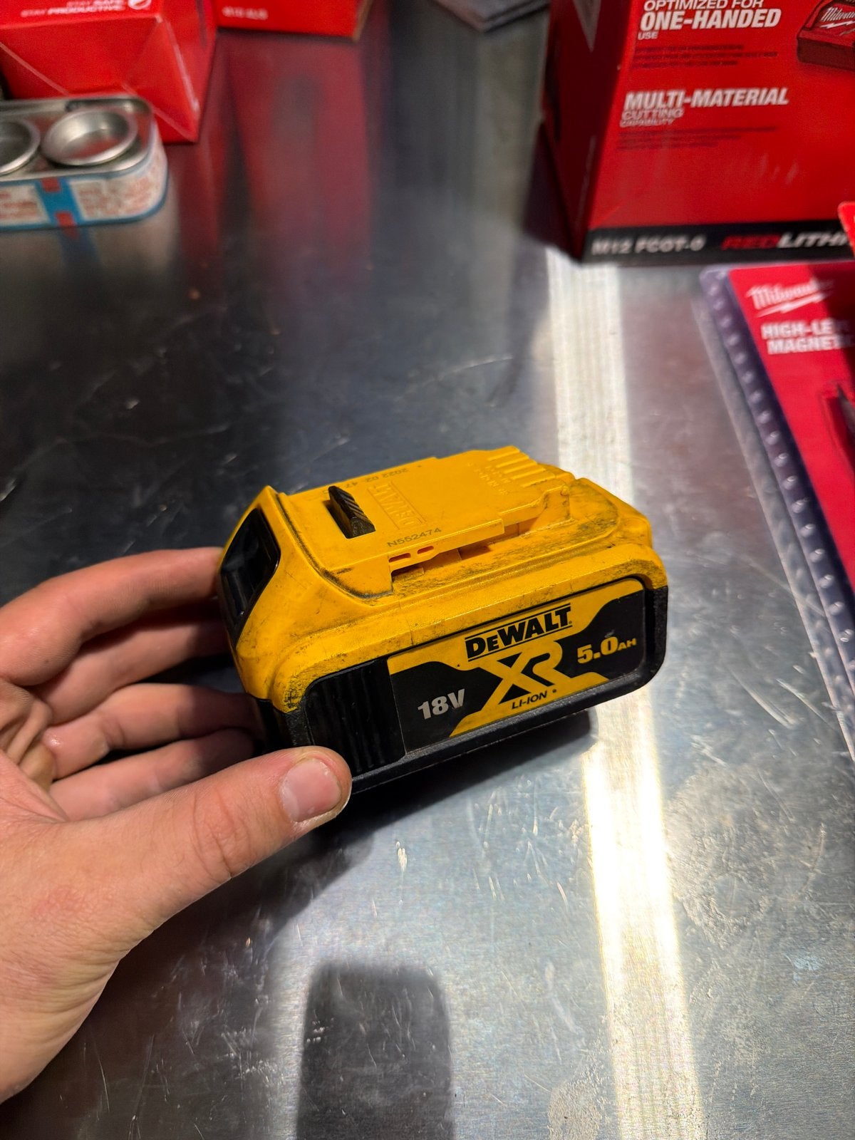 DeWalt XR 18V 5.0Ah Li-Ion Accu