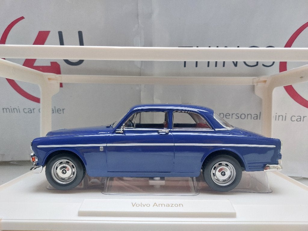 Norev 1:18 Volvo Amazon Limousine 1966 blauw nieuw, Ophalen of Verzenden, Nieuw, Auto, Norev