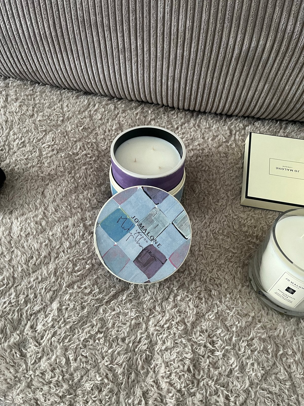 Jo Malone Geurkaars - Luxe Geur voor Thuis, Ophalen of Verzenden, Kaars, Wit, Overige merken