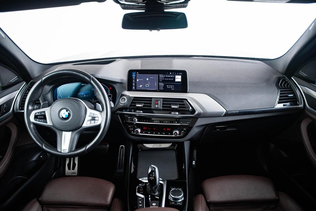 BMW X3 xDrive30e M Sport - Trekhaak - Panoramdak - Park/Driv, Gebruikt, Euro 6, Blauw, Vierwielaandrijving