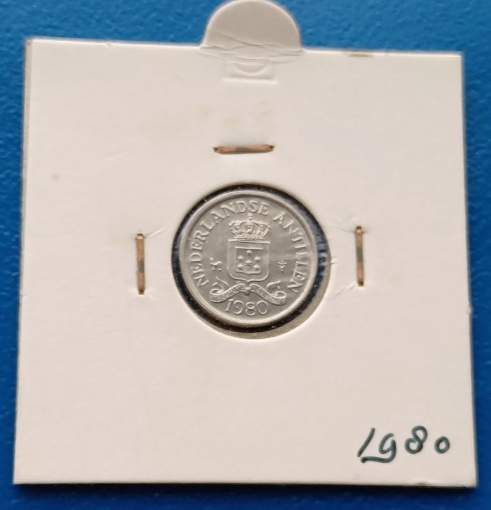10 cent 1980 - Nederlandse Antillen UNC, Postzegels en Munten, Munten | Nederland, Verzenden, Koningin Juliana, 10 cent, Losse munt
