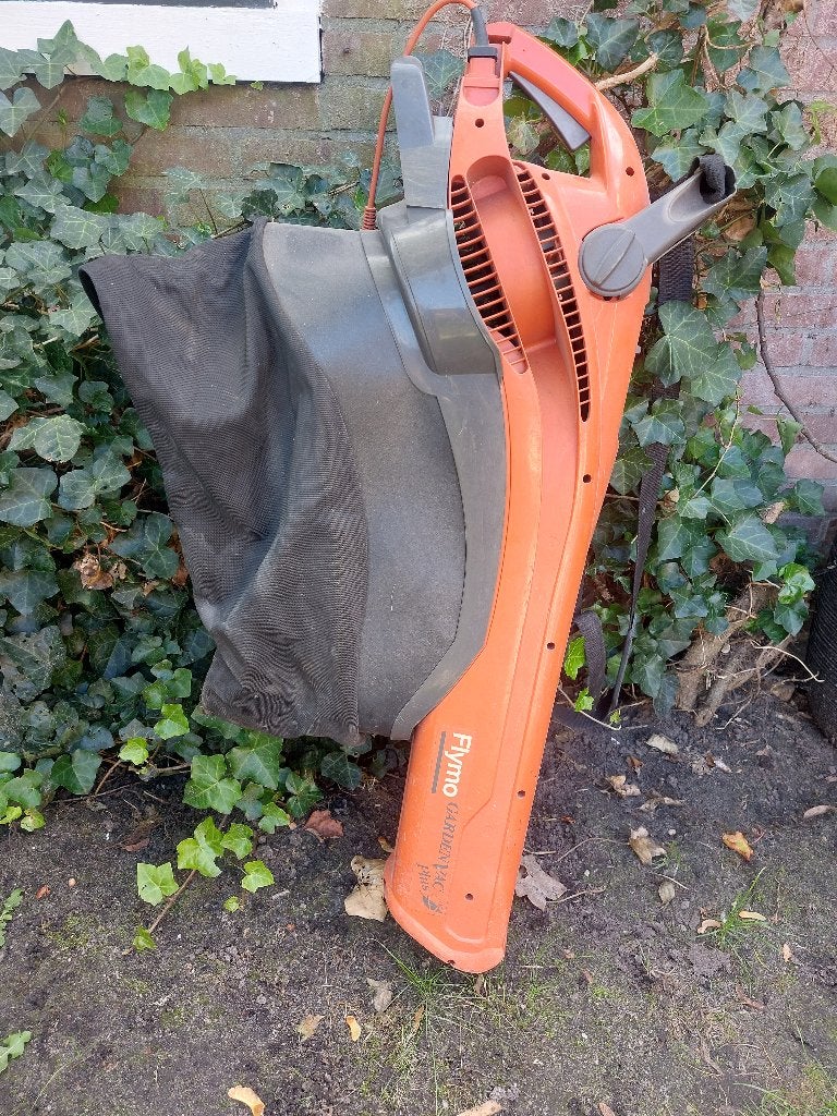 Bladblazer Flymo, Tuin en Terras, Ophalen, Gebruikt, Met opvangzak, Handgedragen