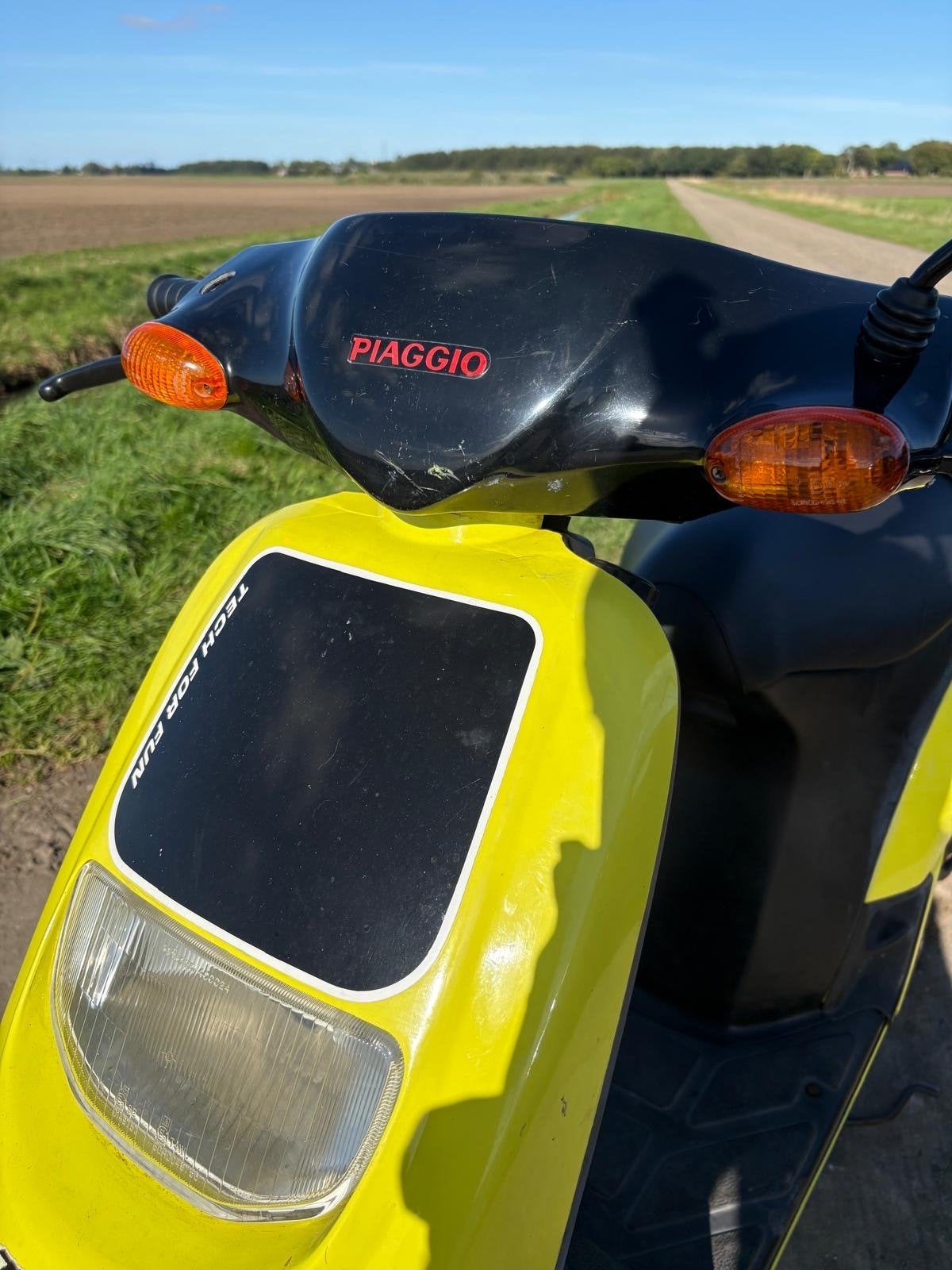 Piaggio Typhoon 50cc - Omgebouwd frame, origineel, Tweetakt, Gebruikt, Overige modellen, Maximaal 45 km/u