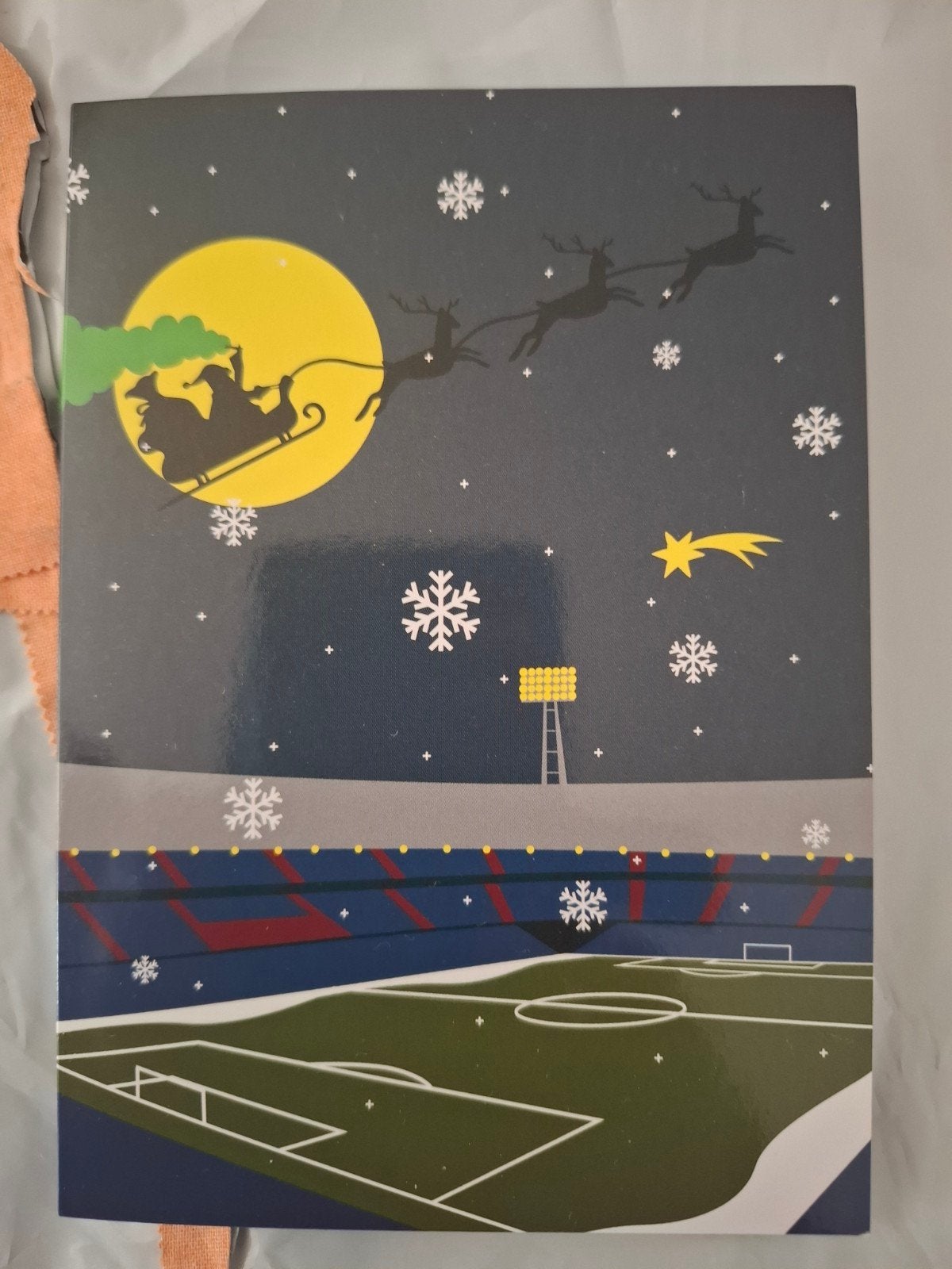 Kerstkaart Feyenoord, Verzamelen, Ophalen of Verzenden, Nieuw, Feyenoord, Poster, Plaatje of Sticker