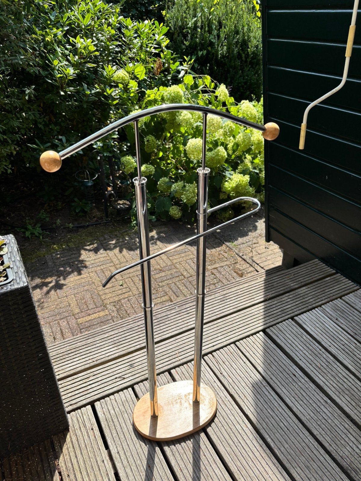Staand kapstok rekje, Ophalen, Zo goed als nieuw, Minder dan 100 cm, Metaal