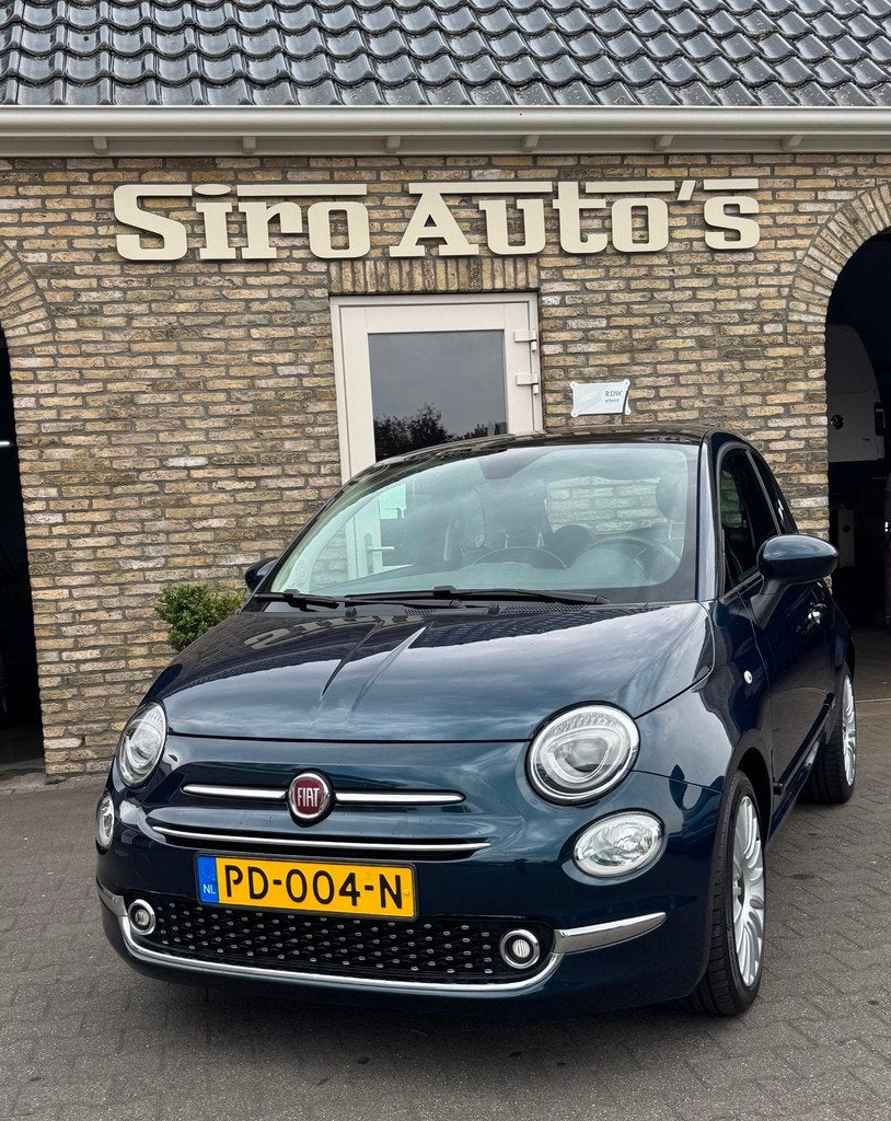 Fiat 500 0.9 TwinAir Turbo Lounge Bj 2017 Automaat Koopje, Start-stop-systeem, Gebruikt, Origineel Nederlands, Bedrijf