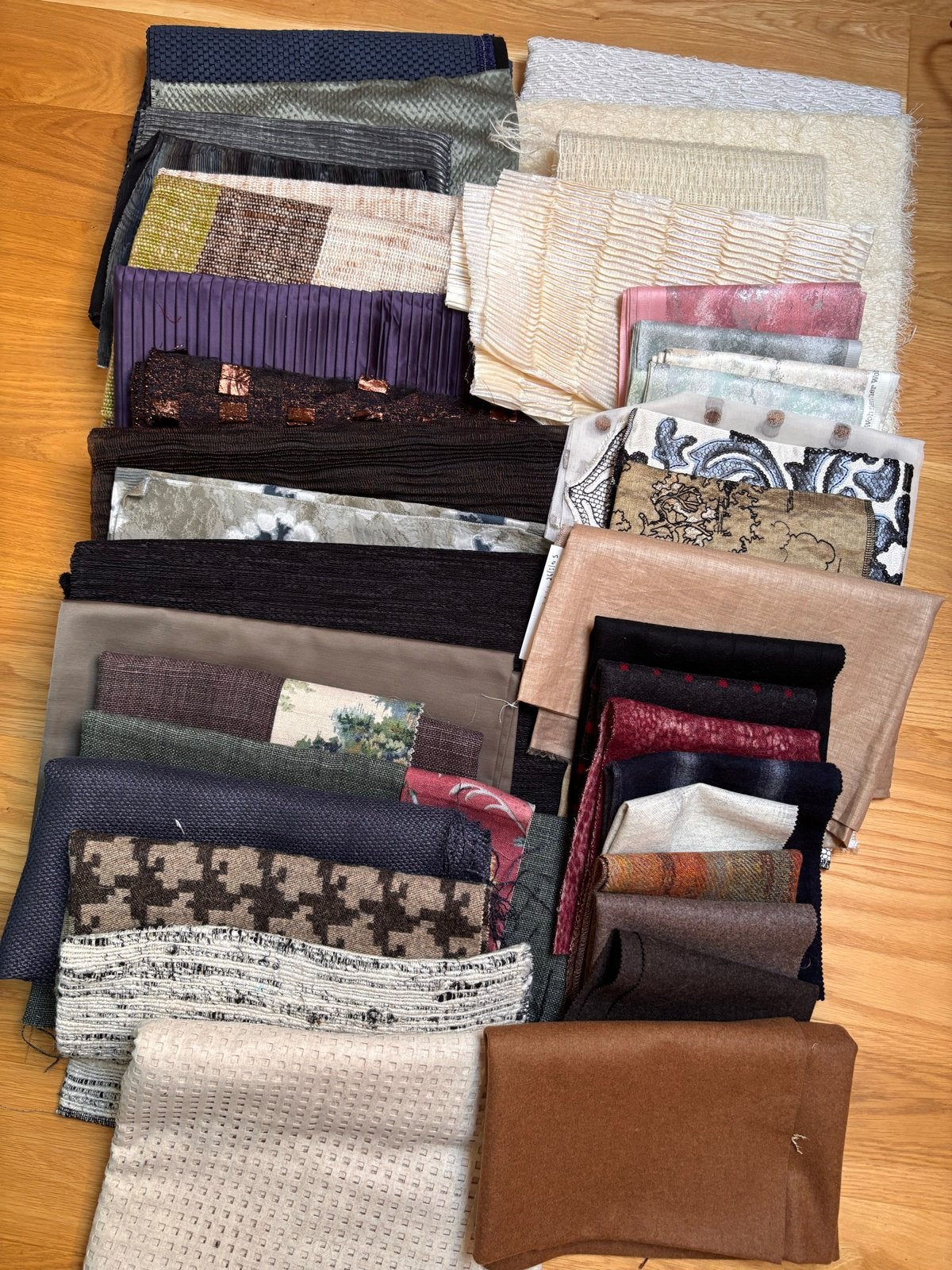 Stoffen restjes voor knutselprojecten, Hobby en Vrije tijd, Stoffen en Lappen, Overige materialen, Gebruikt, Meerkleurig, Ophalen of Verzenden