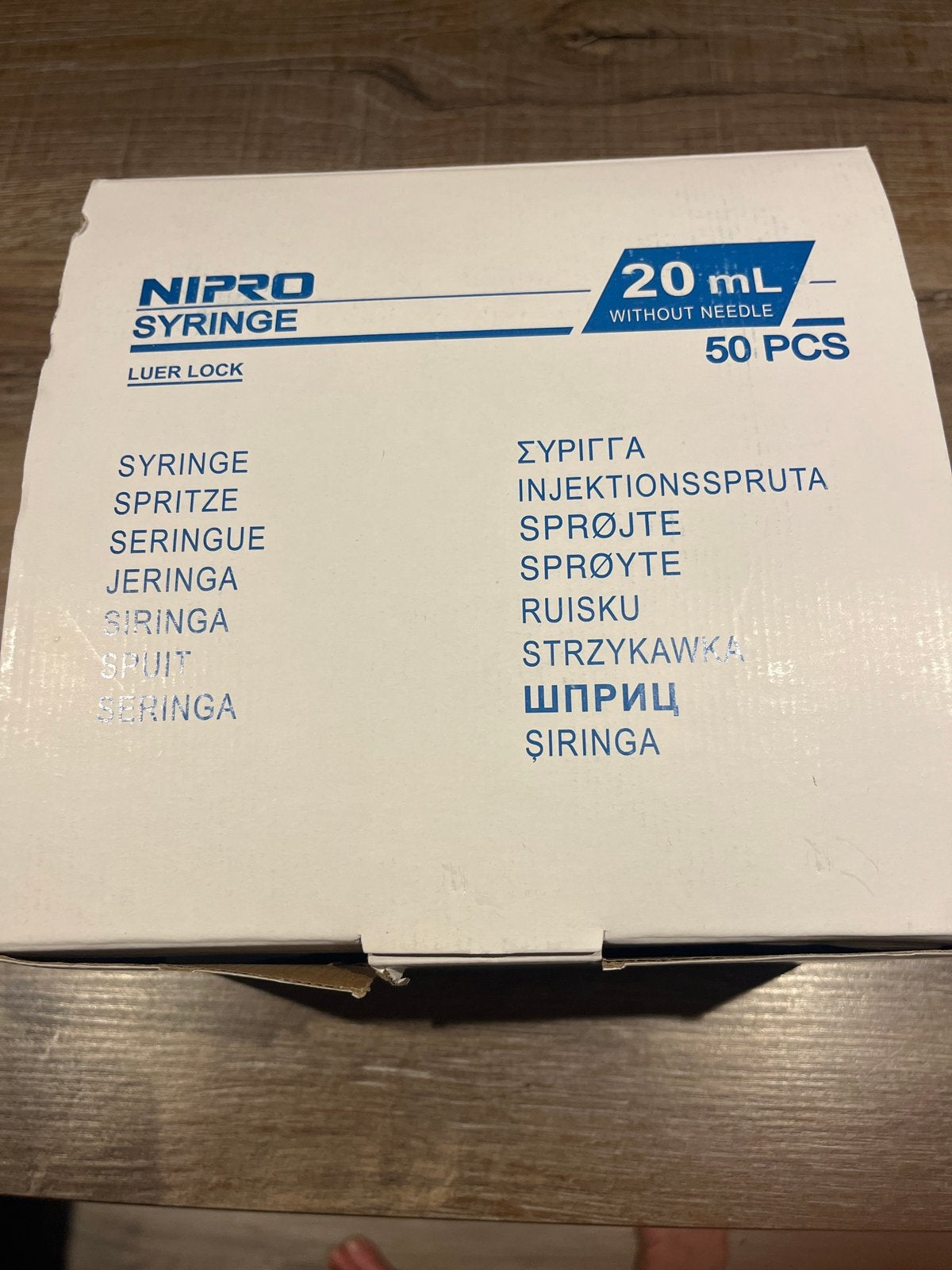 98 injectiespuiten zonder naald, 20 ml, Ophalen, Nieuw
