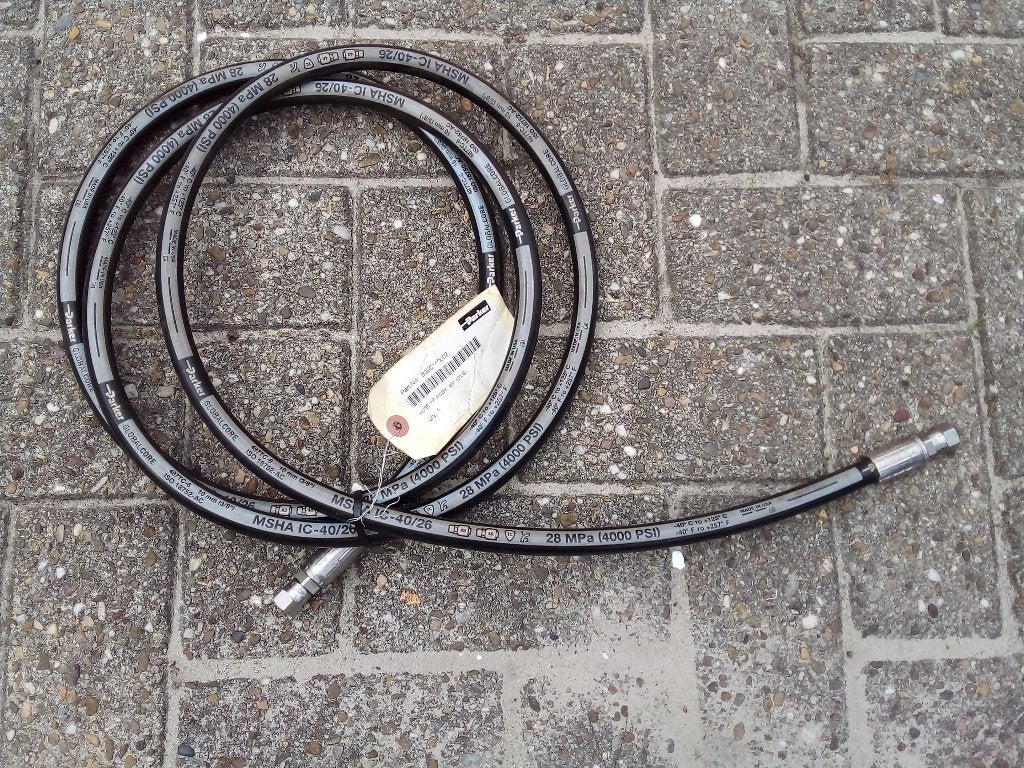 hydrauliekslang, Ophalen, Nieuw