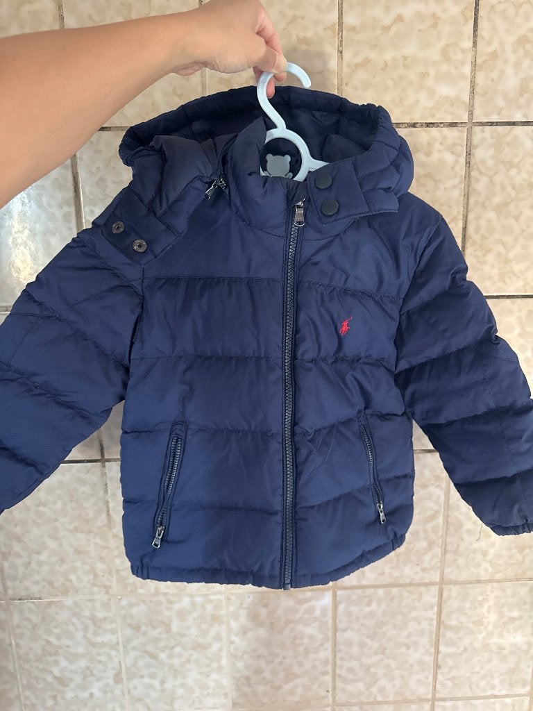 Polo Ralph Lauren Jongens Winterjas / Puffer Jacket 4T, Ophalen of Verzenden, Zo goed als nieuw, Polo Ralph Lauren, Jongen