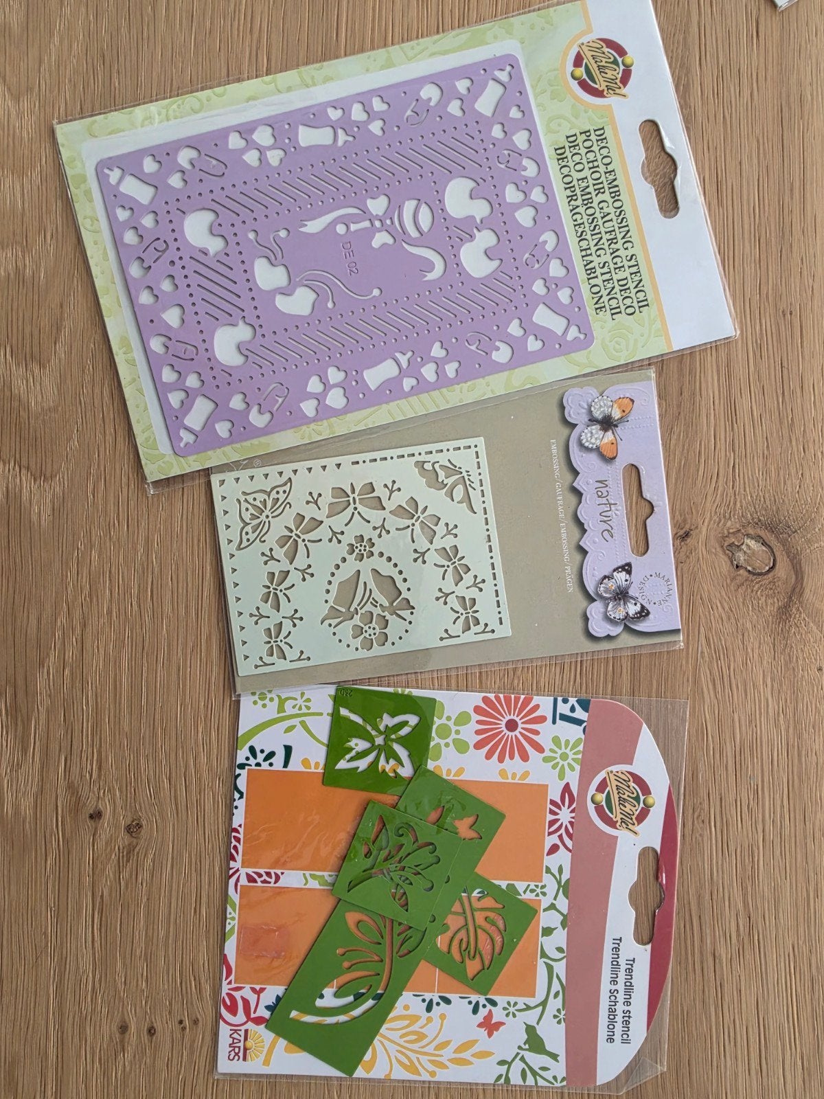 Diverse knutselstencils en embossing sjablonen, Ophalen of Verzenden, Nieuw