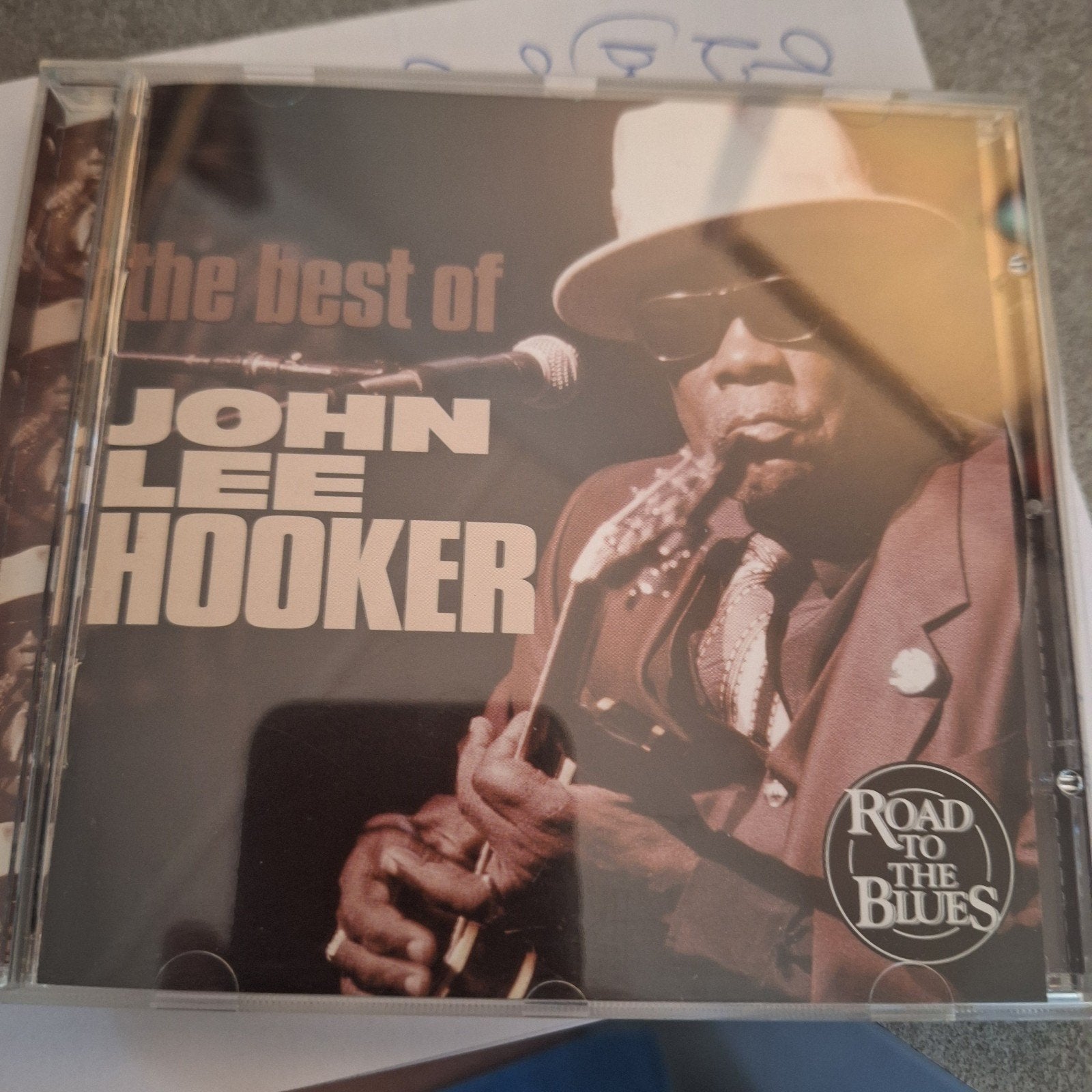 The Best of John Lee Hooker - Road to the Blues CD, Ophalen of Verzenden, Zo goed als nieuw, Verzamelalbum, Blues