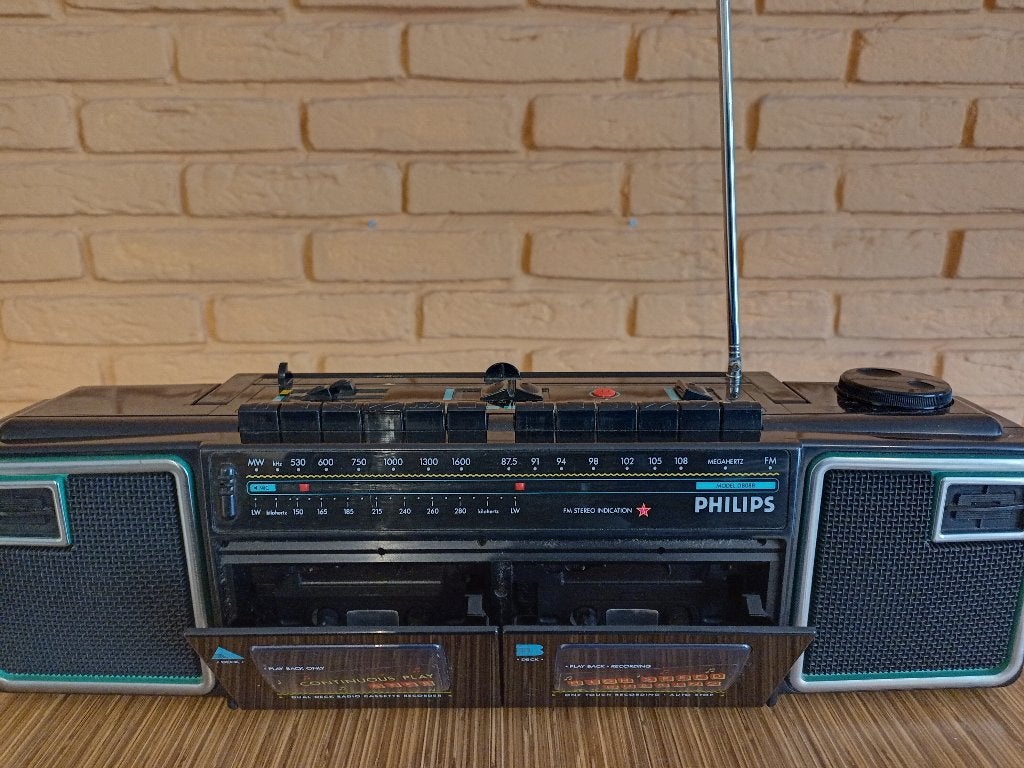 Radio Cassette Philips D8088/00R, Gebruikt, Postbus 77900, 1070 MX Amsterdam, Ophalen of Verzenden, Philips