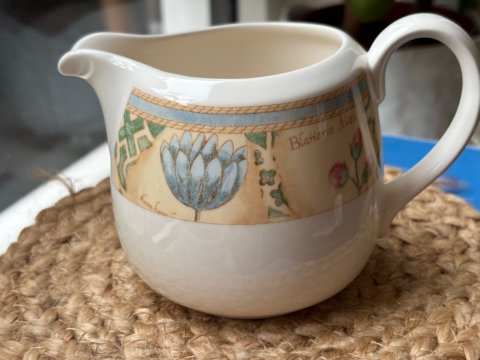 Wedgwood Home Garden Maze Melkkan, Kan, Klassiek, Ophalen of Verzenden, Zo goed als nieuw
