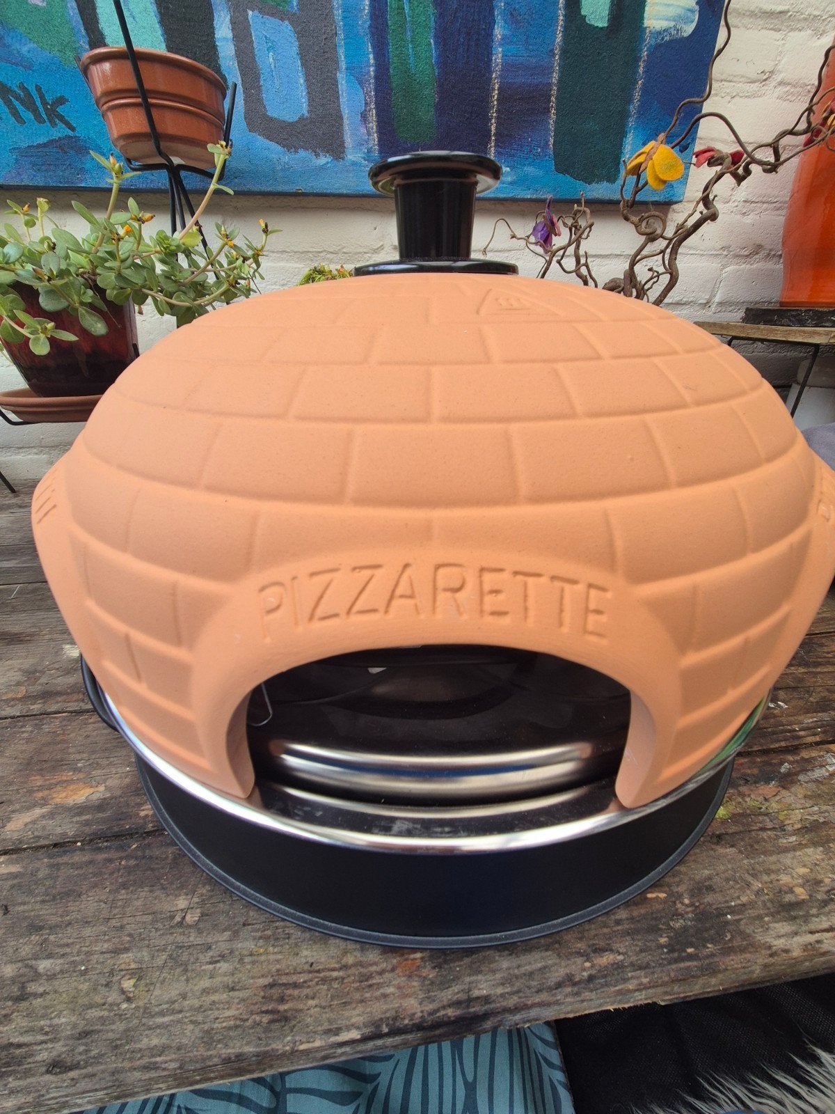 Pizzarette 6 persoons, Witgoed en Apparatuur, 45 tot 50 cm, Overige merken, Pizzaoven, Ophalen of Verzenden