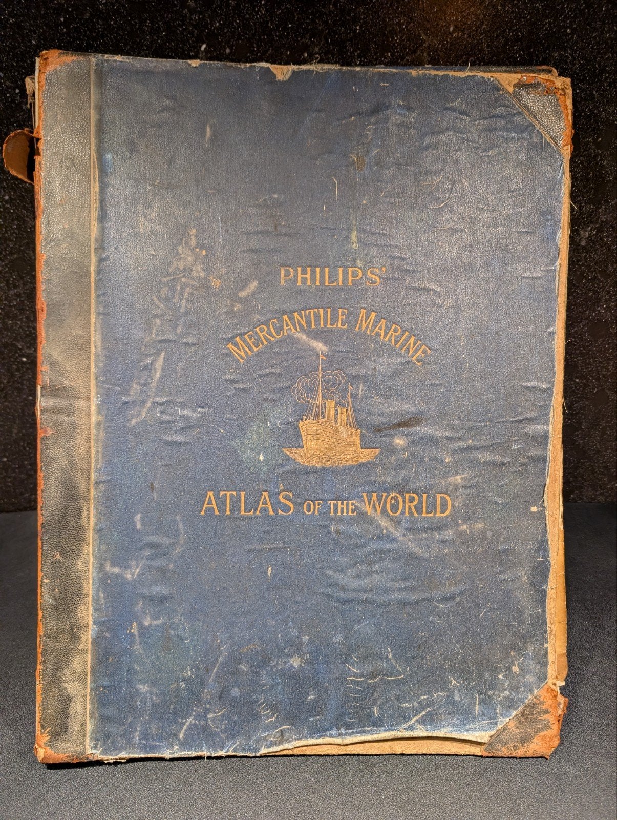 Philips' Mercantile Marine Atlas of the World (1908), Boeken, Gelezen, Overige atlassen, George Philip & Son, Ophalen of Verzenden