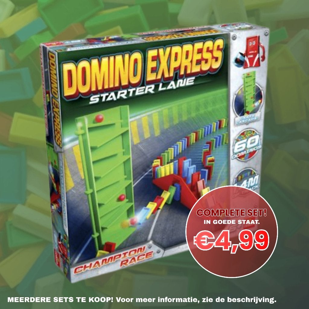 DOMINO EXPRESS - starter lane (Compleet), Hobby en Vrije tijd, Gezelschapsspellen | Overige, Vijf spelers of meer, Ophalen of Verzenden