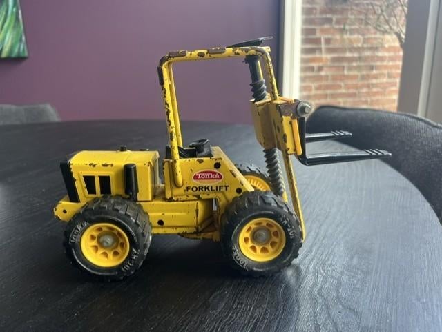 tonka speelgoed auto, Ophalen, Gebruikt