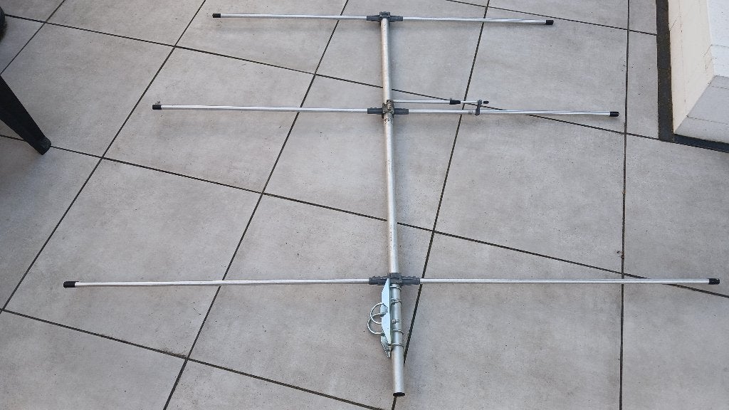 3 elementen Yagi richtantenne 3,5 meter,  Sirio SY 78-3, Ophalen, Zo goed als nieuw, Mast