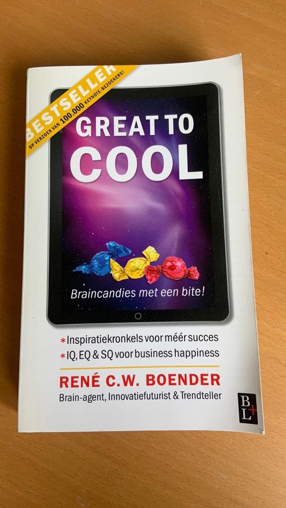 Rene C.W. Boender - Great to Cool, Ophalen of Verzenden, Zo goed als nieuw