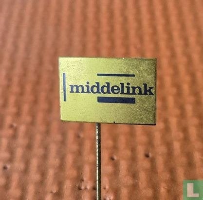 Speld - Apeldoorn Middelink [geel], Verzamelen, Ophalen of Verzenden, Zo goed als nieuw, Merk, Speldje of Pin