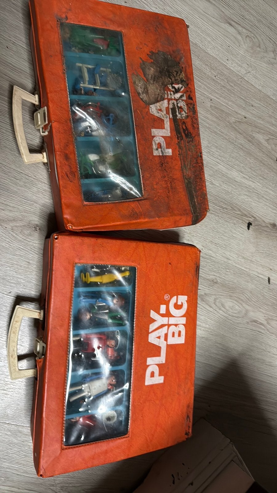 Vintage Playmobil Verzamelkoffer 1974 1e Generatie Klicky, Ophalen of Verzenden, Zo goed als nieuw