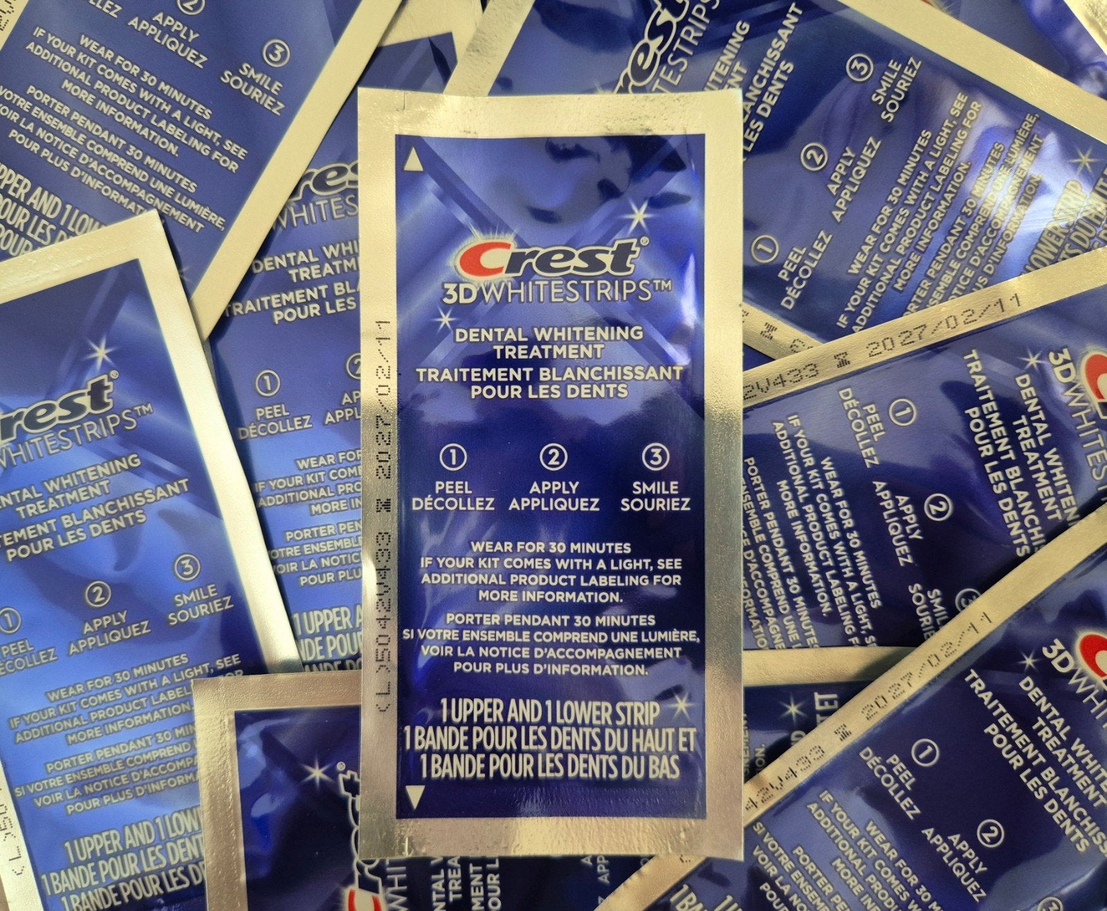 Partij whitening strips tanden bleken 500 stuks, Ophalen of Verzenden, Nieuw