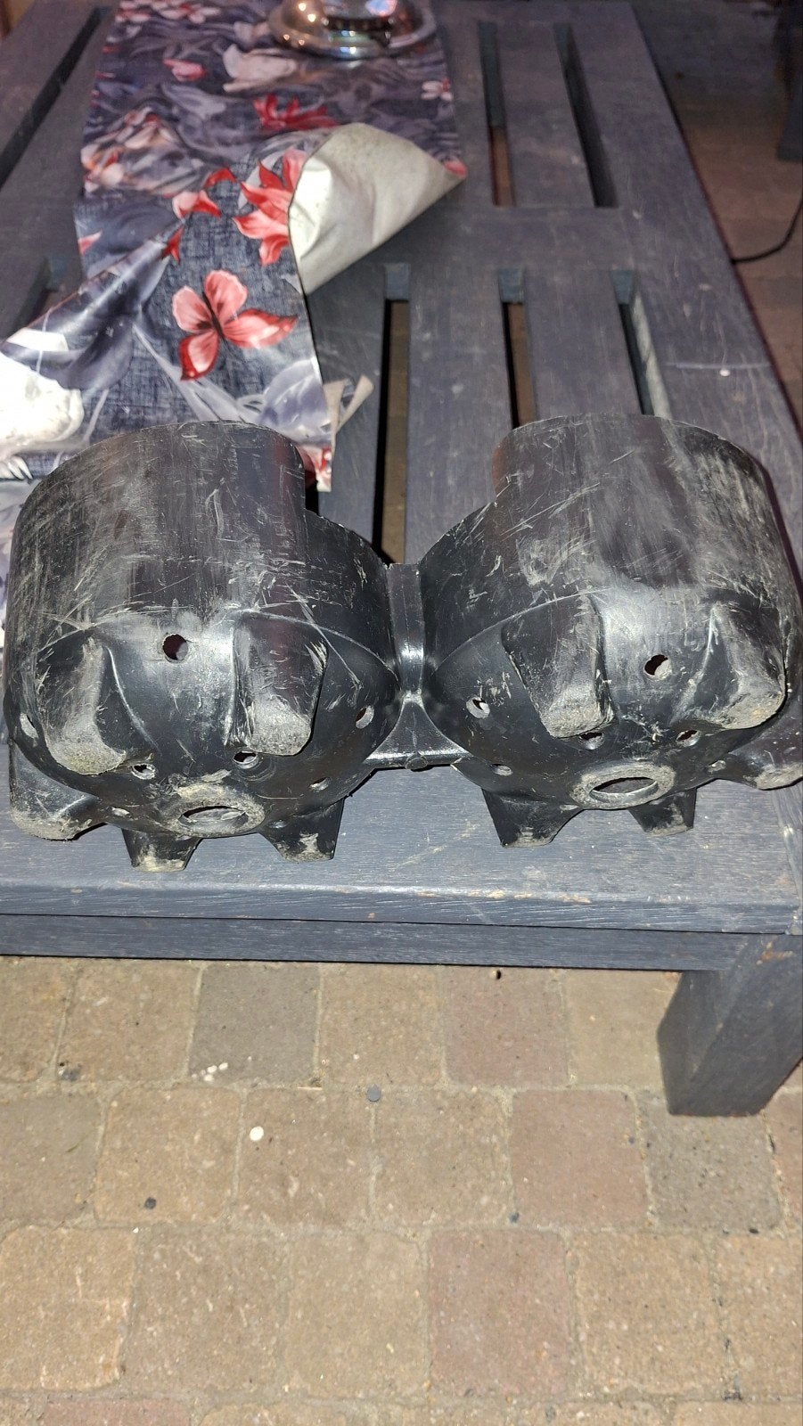Flesvoet voor dubbele 12 liter duikfles, Ophalen of Verzenden, Gebruikt, Overige typen