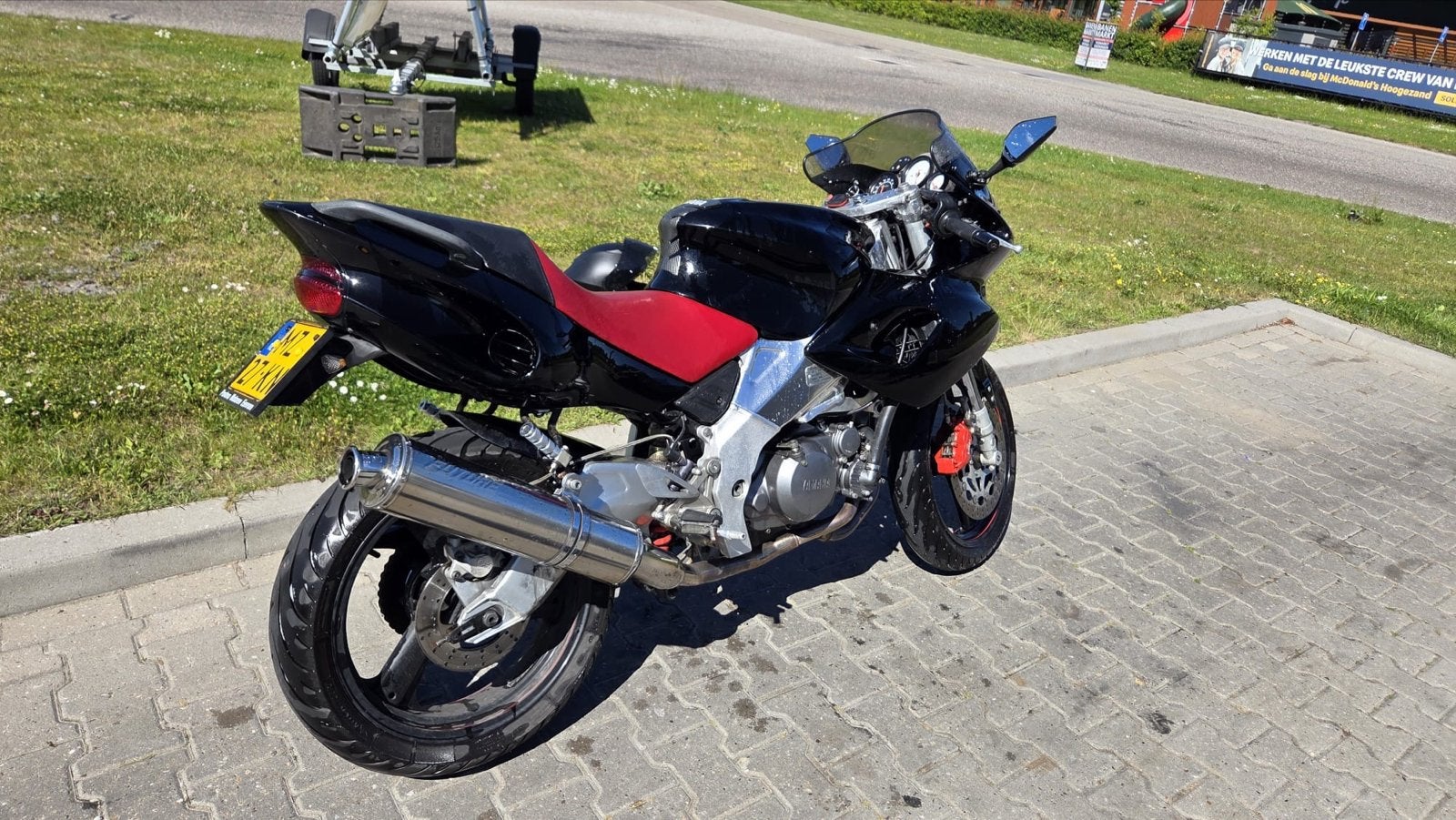 Motor Yamaha SZR 660, Ophalen, Gebruikt