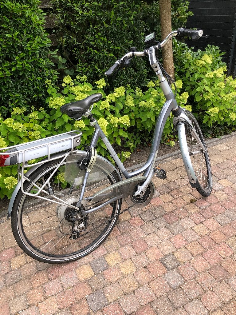 Electrische Sparta ION RXS dames fiets, Ophalen, Sparta, Gebruikt, 50 km per accu of meer