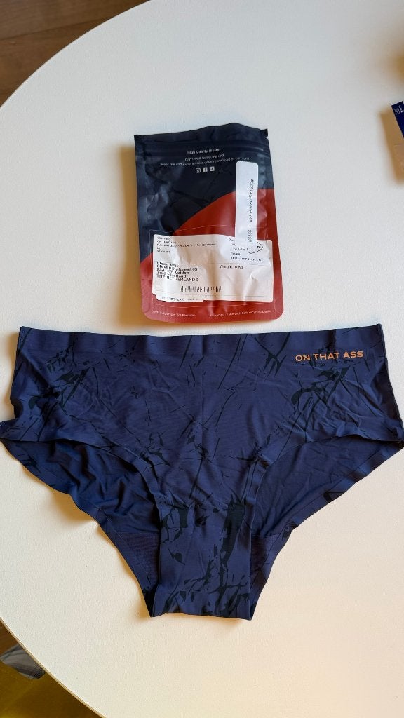 Ondergoed, ON THAT ASS, Ophalen, Blauw, Slip