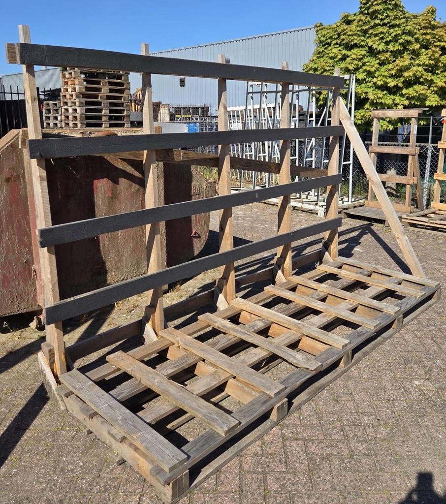 Glasbokken voor opslag en transport (3 groot, 1 klein), Ophalen, Gebruikt, Overige typen