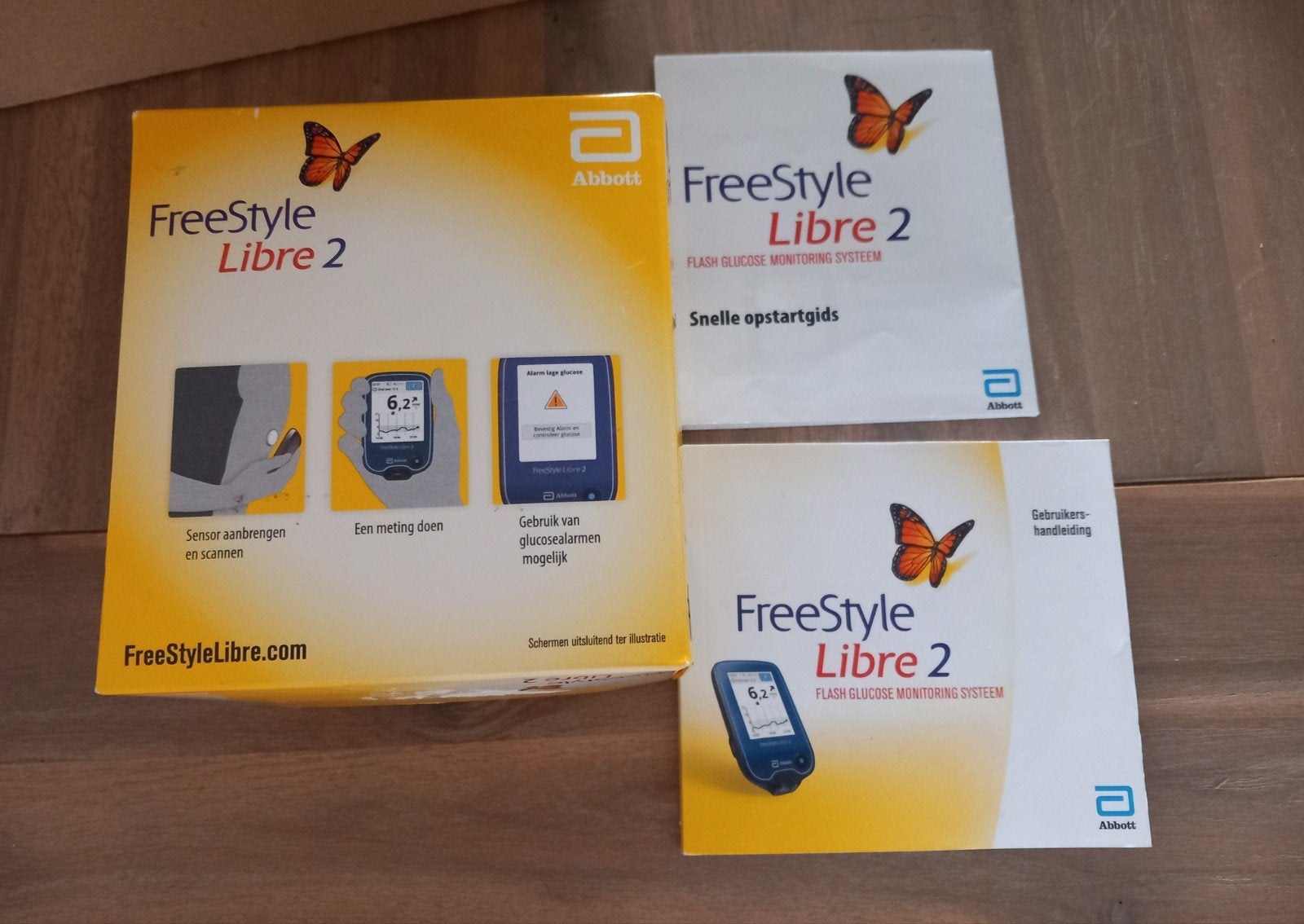 Abbott FreeStyle Libre 2 Flash Glucose Monitoring Systeem, Ophalen of Verzenden, Zo goed als nieuw, Overige typen