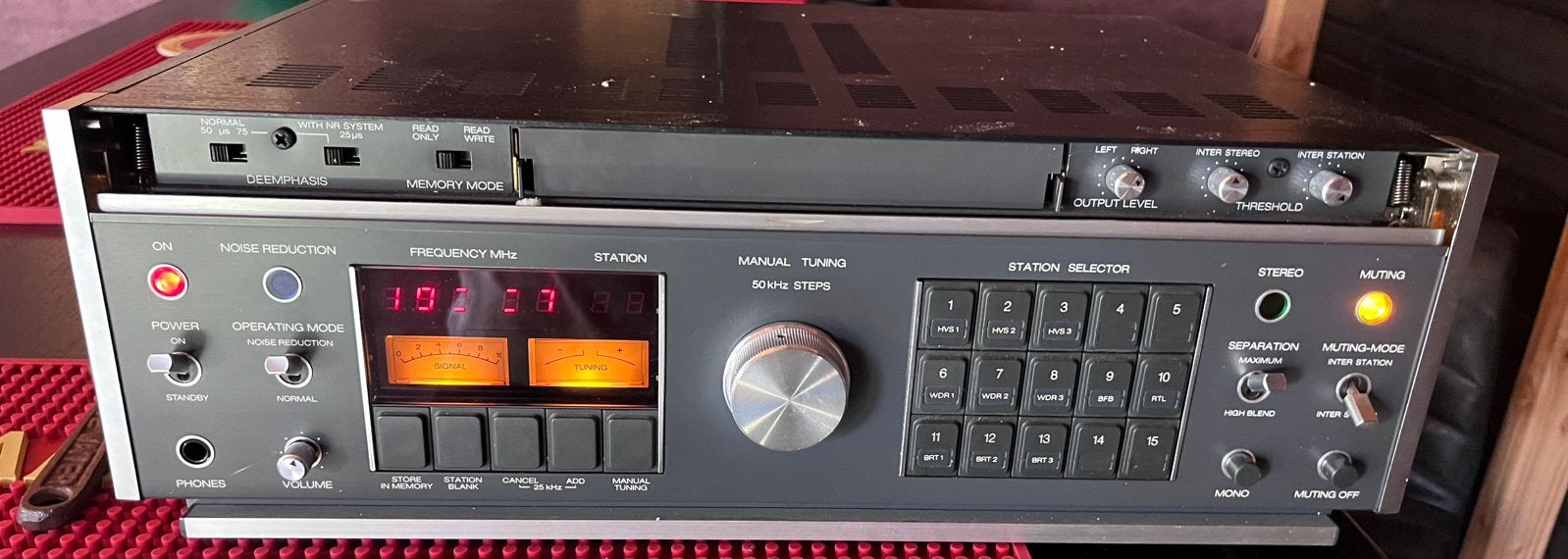 Revox B760 FM Tuner – werkend – originele staat, Ophalen of Verzenden, Gebruikt, Audio