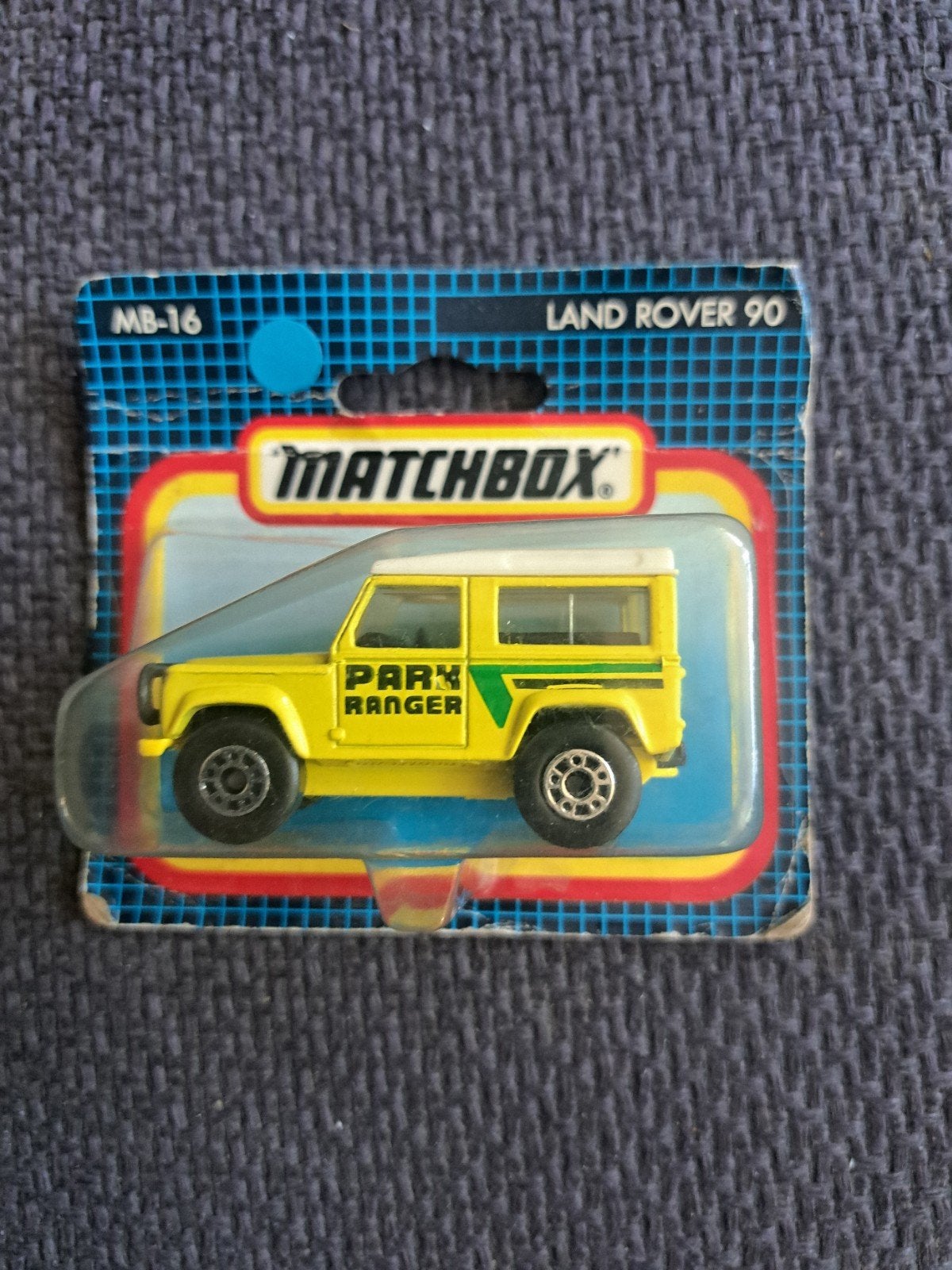 Matchbox model land rover 90 "park ranger", Gebruikt, Auto, England, Ophalen of Verzenden