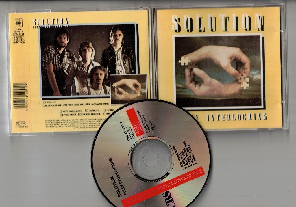 SOLUTION CD Fully Interlocking, Ophalen of Verzenden, Gebruikt, Poprock