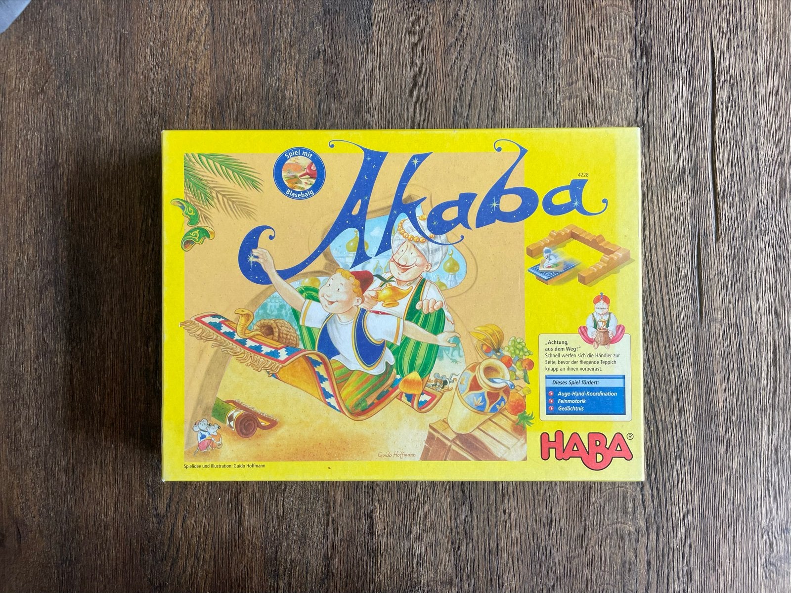 Akaba (HABA), Een of twee spelers, Ophalen of Verzenden, Zo goed als nieuw, HABA