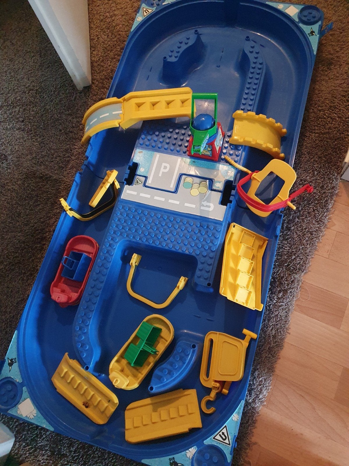 Waterbaan evt met duplo, Ophalen