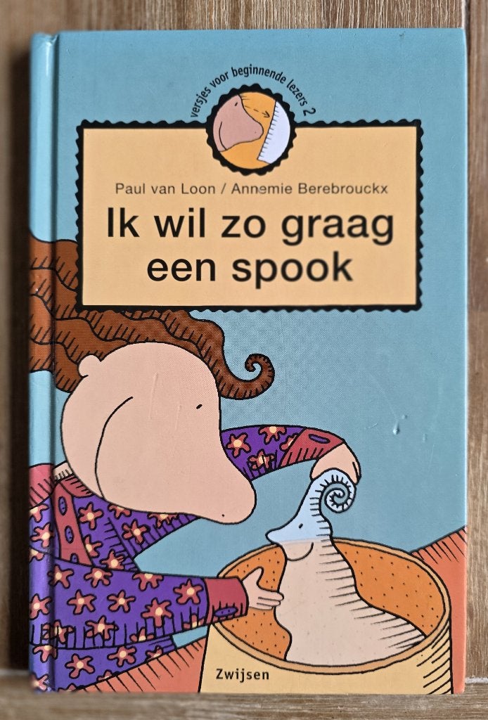 Ik wil zo graag een spook - Paul van Loon - AVI 2, Ophalen of Verzenden, Zo goed als nieuw, Paul van Loon, Fictie algemeen