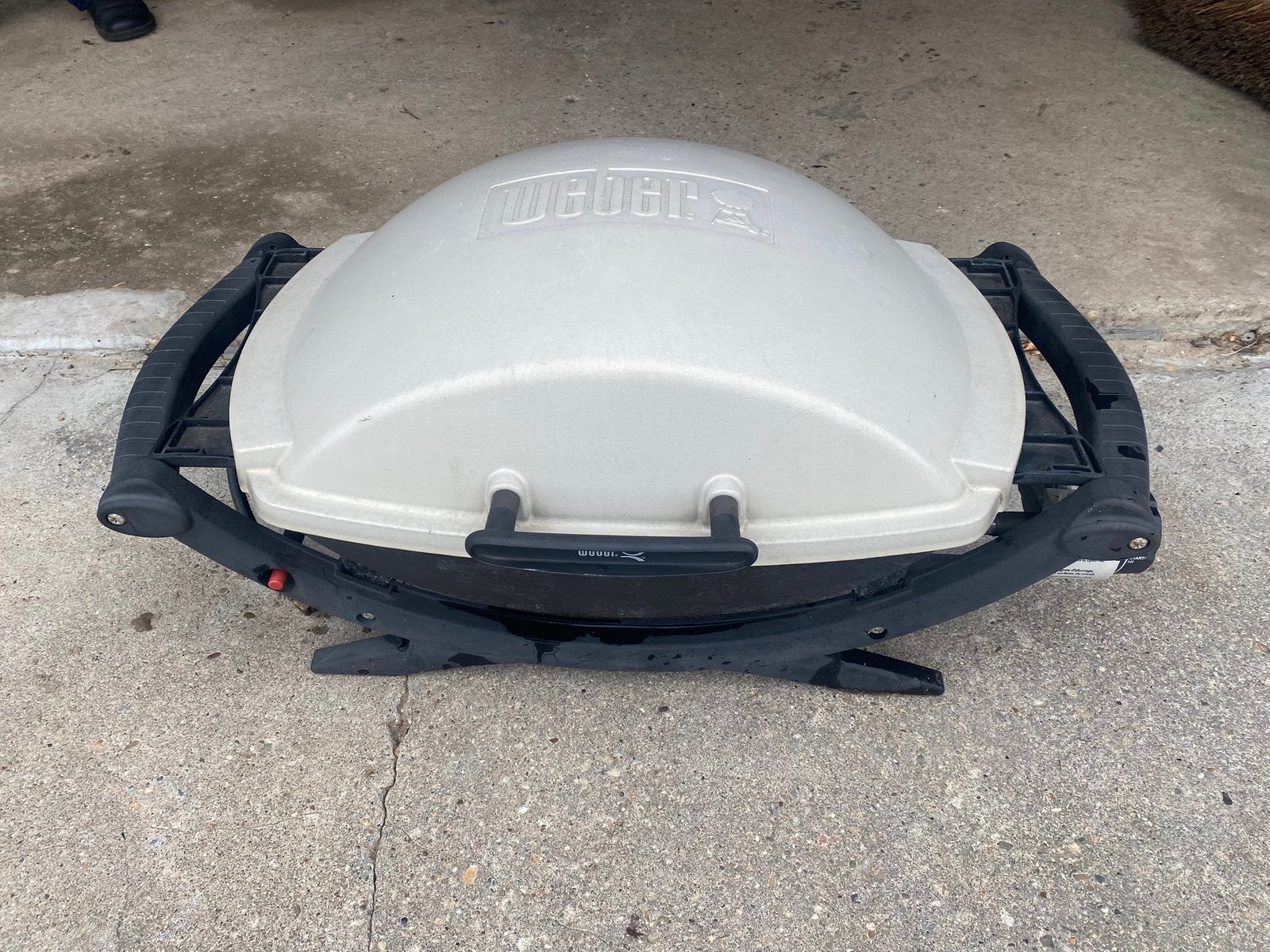 Weber Q200 gasbarbecue XL netjes compleet, Ophalen