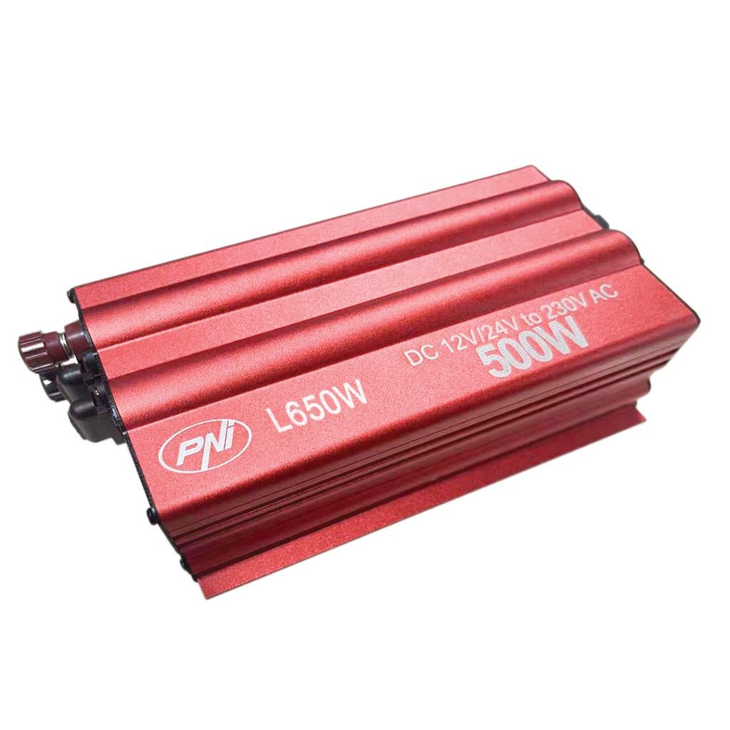 PNI L650W Omvormer van 12V/24V naar 220/230V, Ophalen of Verzenden, Nieuw