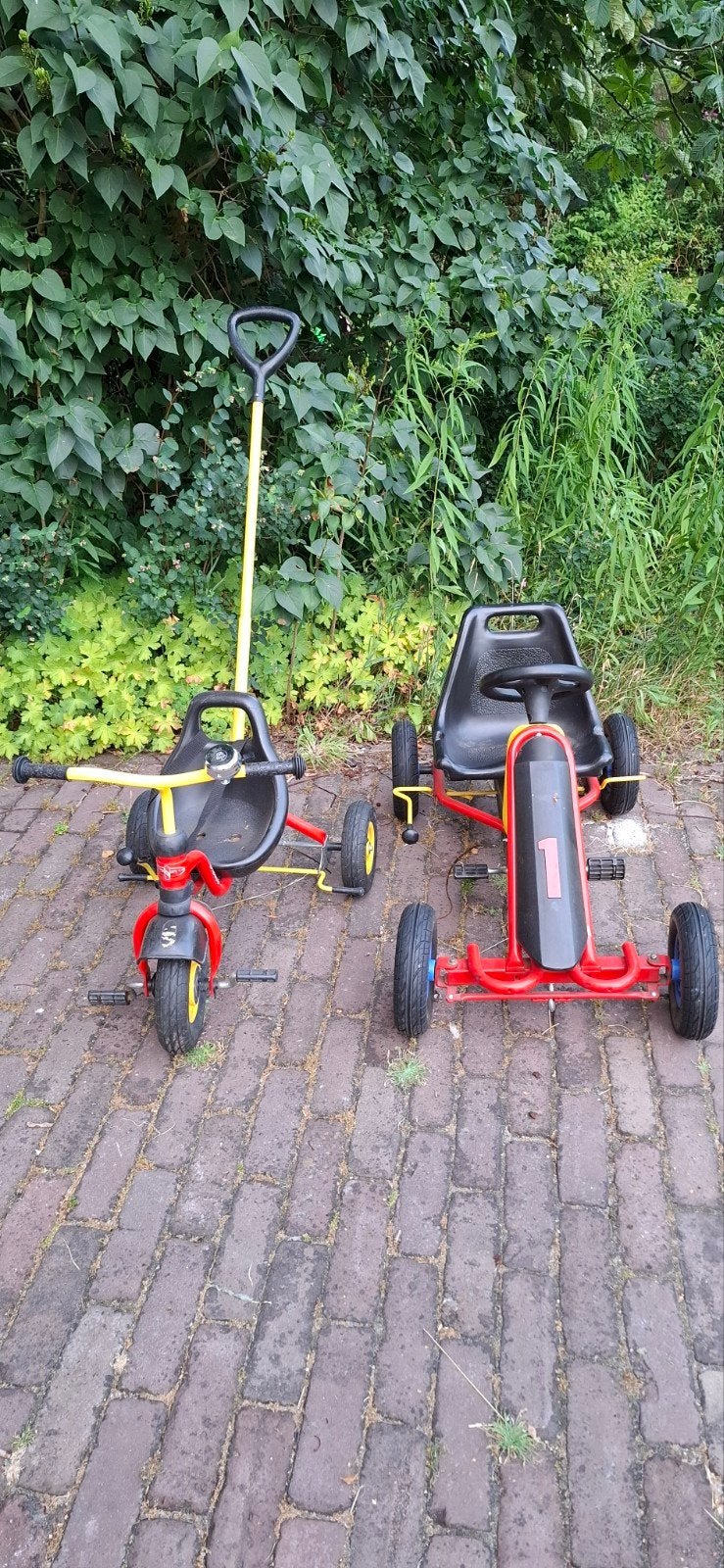 Driewieler en miniskelter, Kinderen en Baby's, Speelgoed | Buiten | Skelters, Ophalen, Overige merken