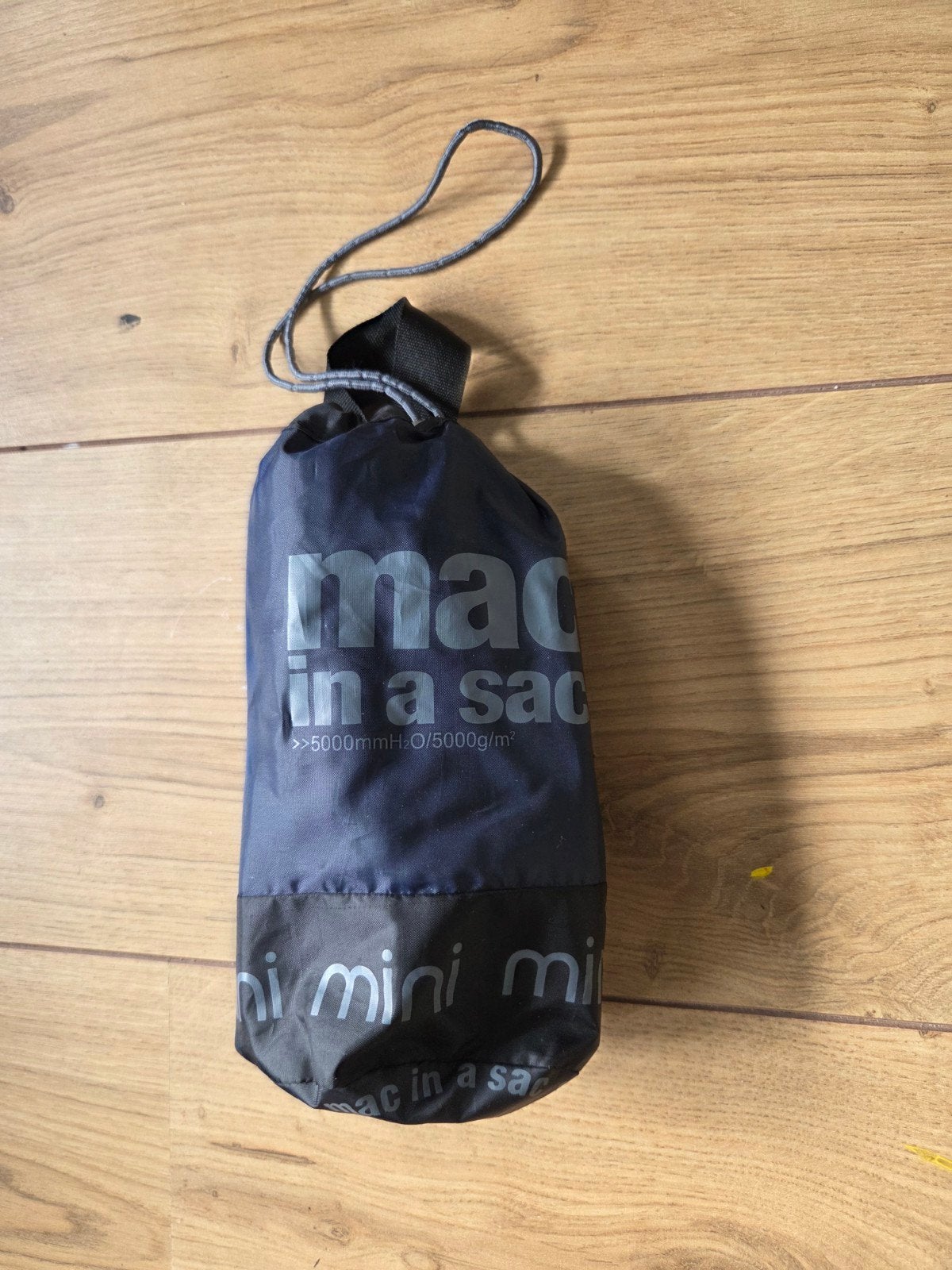 Mac in a Sac Mini Regenbroek - Donkerblauw 10/12, Caravans en Kamperen, Ophalen of Verzenden, Zo goed als nieuw, Regenbroek, Kinderen