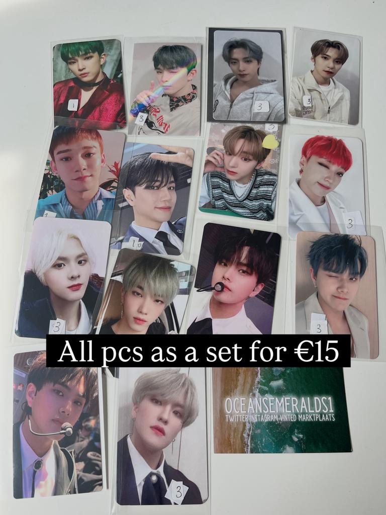 Kpop verschillende photocards, Verzenden, Zo goed als nieuw, Foto of Kaart