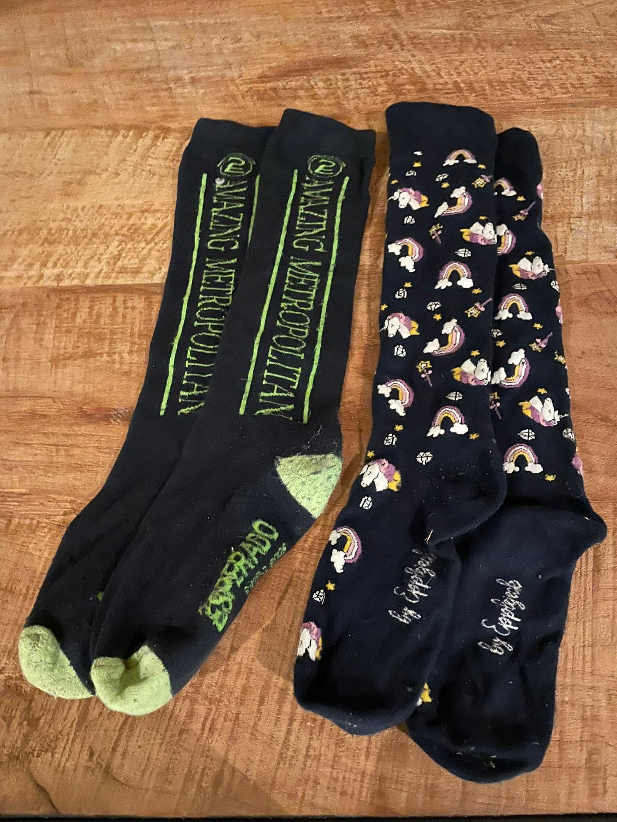 2 paar Paardrijsokken, Dieren en Toebehoren, Paardrijkleding, Ophalen of Verzenden, Gebruikt, Kinderen