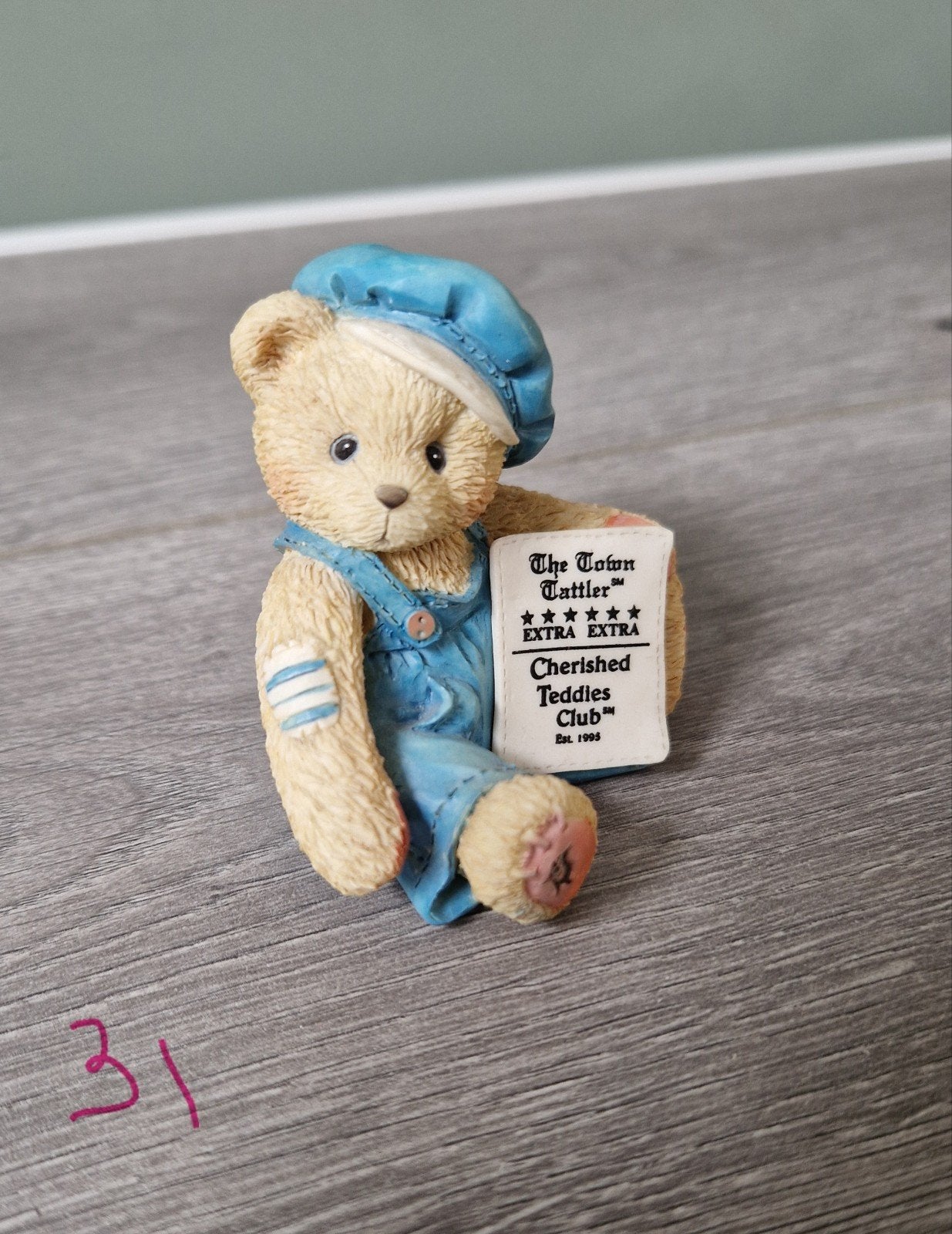 Cherished Teddies, Verzamelen, Beren en Cherished Teddies, Ophalen, Zo goed als nieuw, Beeldje, Cherished Teddies
