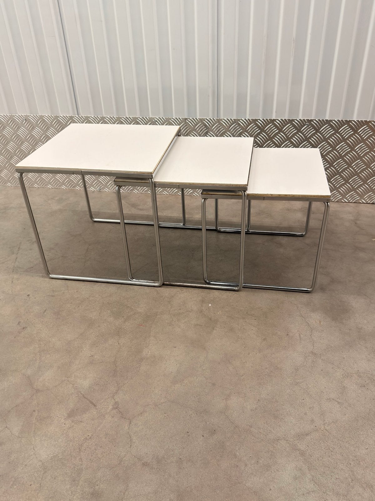 Vintage Brabantia Mimiset - Jaren '60 Bijzettafels, Ophalen
