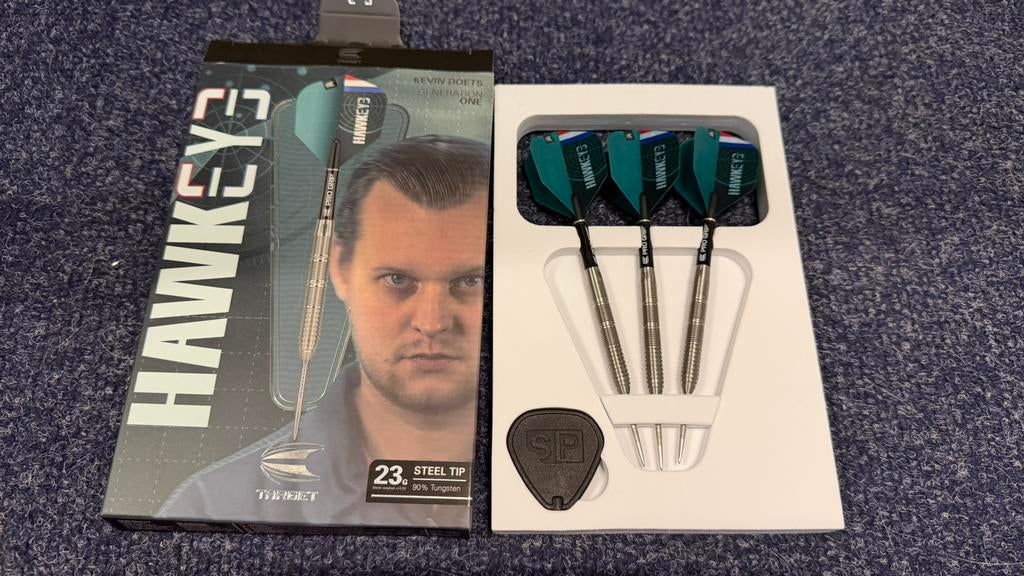 *NIEUWE* Target Kevin Doets Swiss Point darts 23g, Ophalen of Verzenden, Zo goed als nieuw, Pijlen
