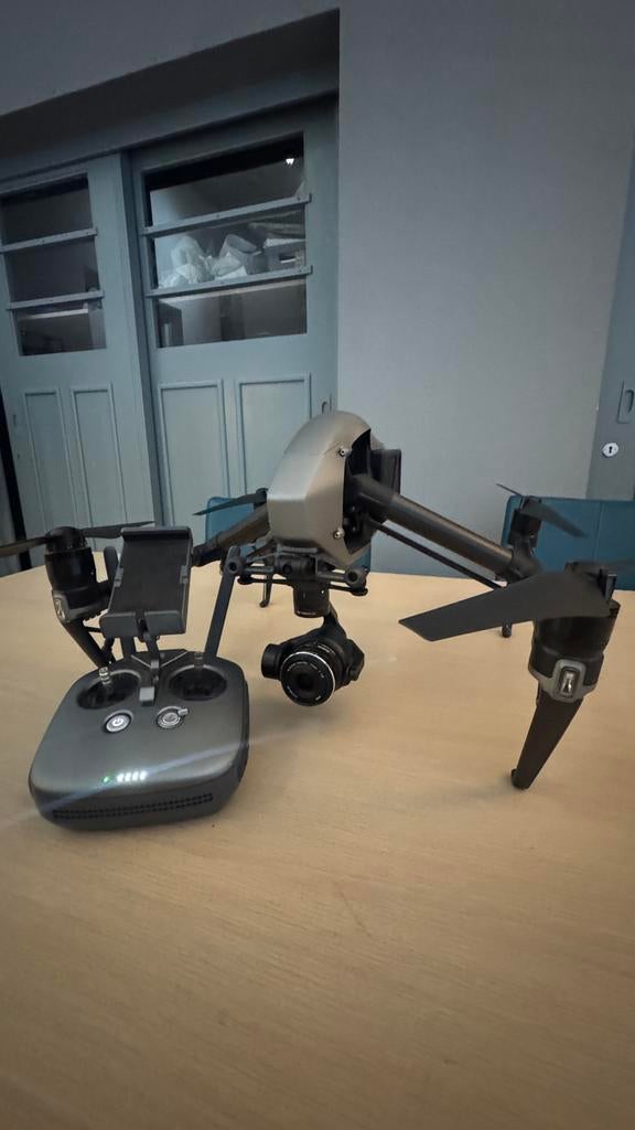 DJI Inspire 2 + X5S Camera + 480GB SSD + CineDNG/ProRes, Audio, Tv en Foto, Drones, Ophalen, Gebruikt, DJI, Professionele drone