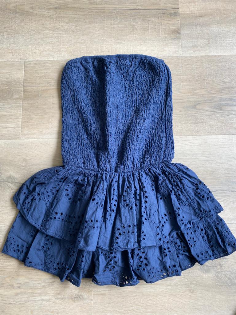 Meet Me There jurkje blauw maat XXS/XS, Kleding | Dames, Jurken, Blauw, Ophalen of Verzenden, Zo goed als nieuw, Maat 34 (XS) of kleiner